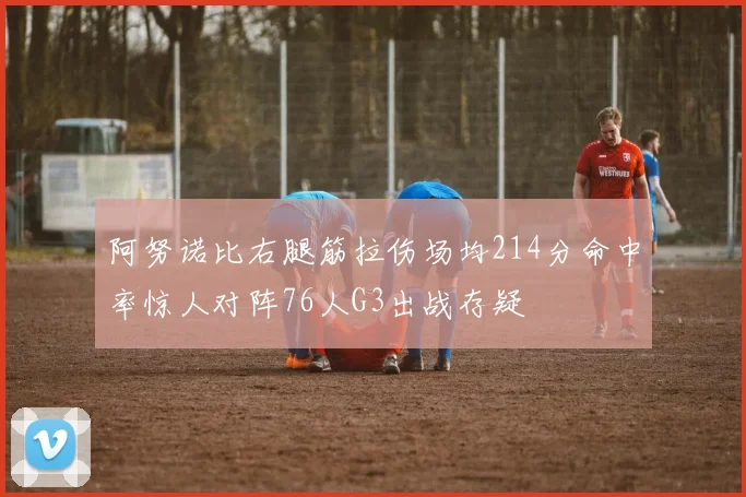 阿努诺比右腿筋拉伤场均214分命中率惊人对阵76人G3出战存疑