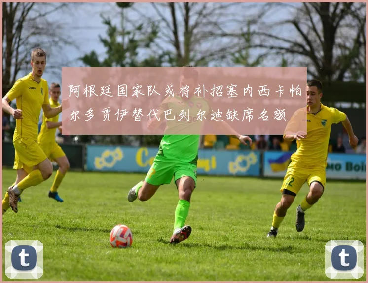 阿根廷国家队或将补招塞内西卡帕尔多贾伊替代巴列尔迪缺席名额